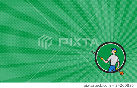Gardener Business card - Stock Illustration [24200886] - PIXTA