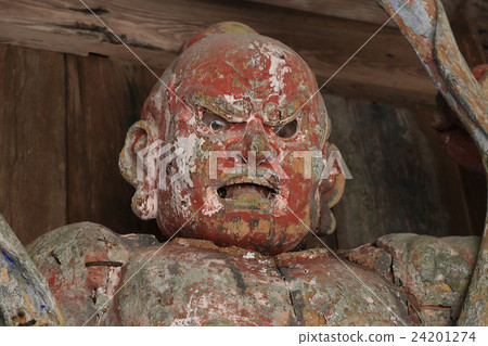 Shikoku Altruistic Sphinx No. 1 Buddhist temple "Oyamadera" Nio statue Acha Shikoku Altruistic Sphinx No. 1 Buddhist temple "Oyamadera" Nio statue Acha 24201274