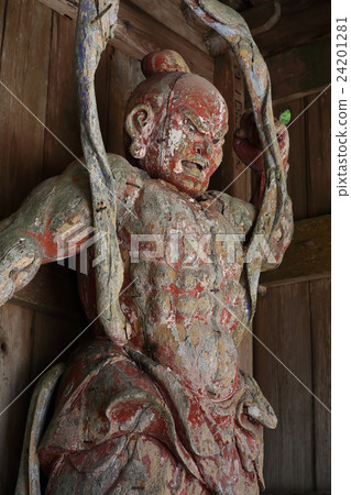 四國利他主義獅身人面像1號佛教寺廟“Oyamadera”Nio雕像Acha 四國利他主義獅身人面像1號佛教寺廟“Oyamadera”Nio雕像Acha 24201281