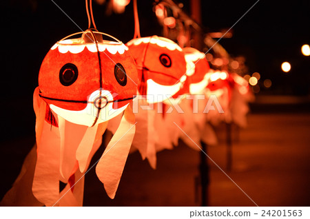 Night goldfish lantern 24201563