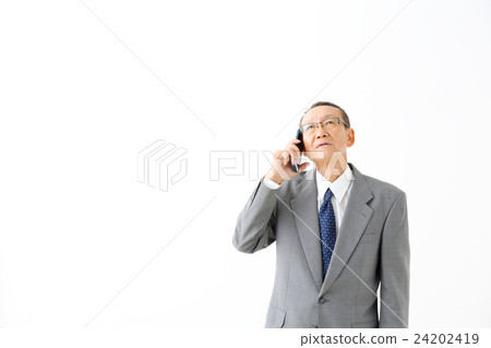 一個商人打電話 24202419