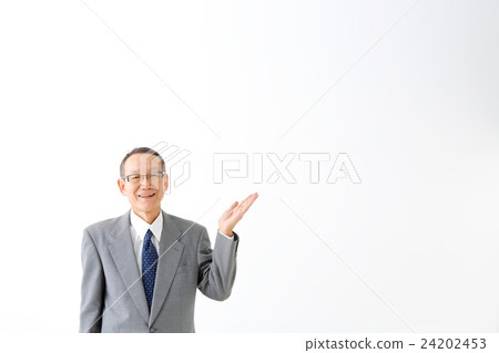 Businessmen holding hands 24202453