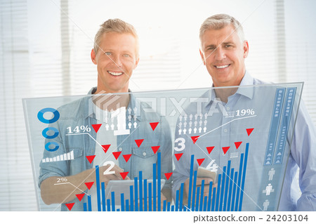 Composite image of two transfused patients lying on a medical be Composite image of two transfused patients lying on a medical be 24203104