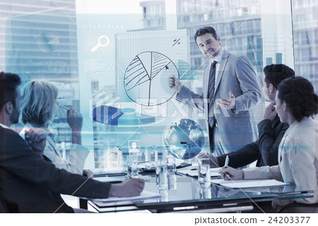 Composite image of business interface Composite image of business interface 24203377