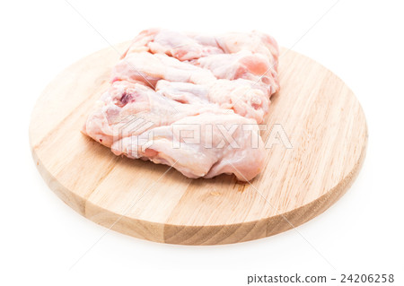 Raw fresh chicken leg Raw fresh chicken leg 24206258
