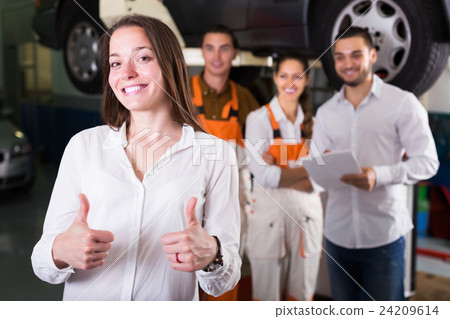 Client satisfied with mechanics renewal 24209614