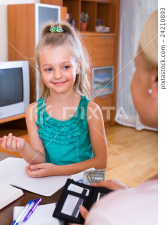 Allowance of pocket money 24210893