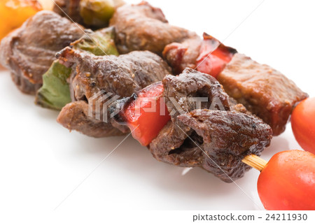 Grilled beef bbq stick Grilled beef bbq stick 24211930