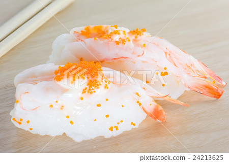 Sushi on the wood table Sushi on the wood table 24213625