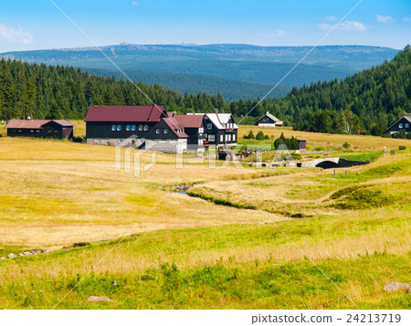 Jizerka village in summer time 24213719