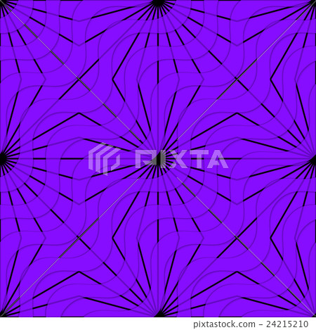 Retro 3D purple waves and rays 24215210