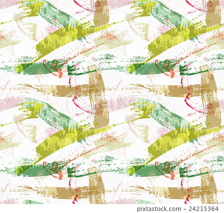 Rough brush overlapping green paint strokes Rough brush overlapping green paint strokes 24215364