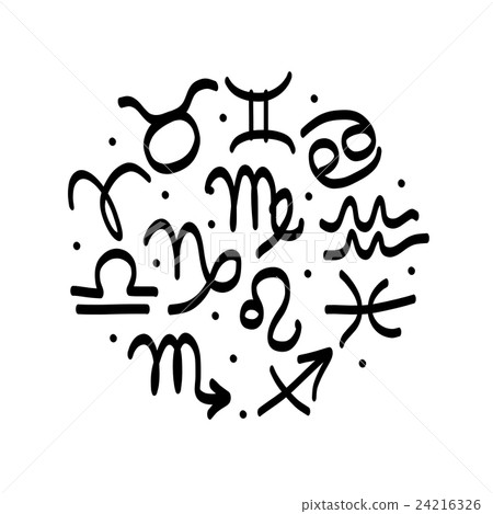 Zodiac signs collection for your design 24216326