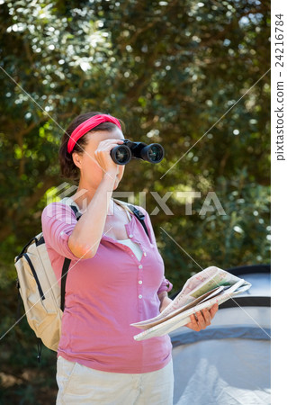 senior woman is looking  24216784