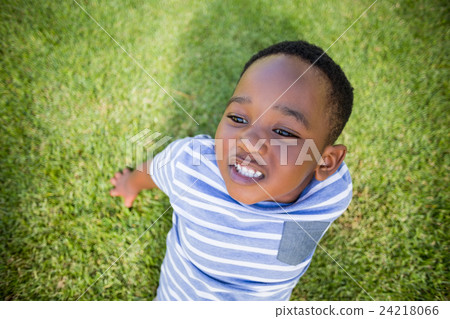 A child posing A child posing 24218066