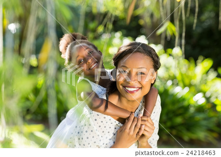 Happy family posing together 24218463