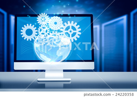 Composite image of computer screen Composite image of computer screen 24220358