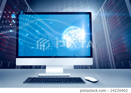 Composite image of computer screen - Stock Illustration [24220402] - PIXTA