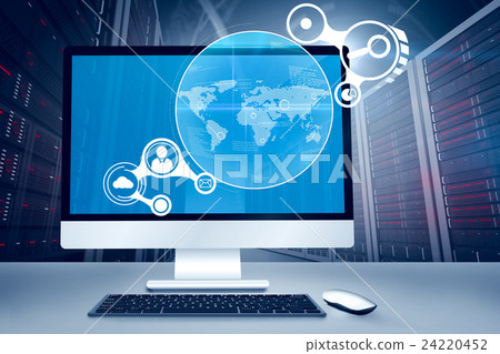 Composite image of computer screen Composite image of computer screen 24220452
