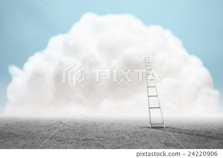 Composite image of a ladder Composite image of a ladder 24220906