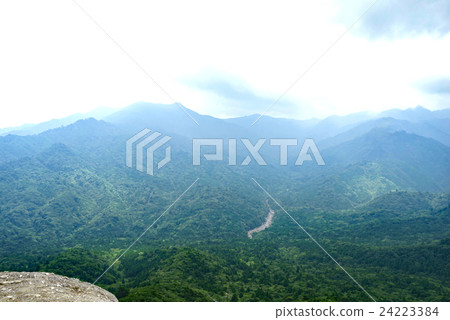 View from Yakushima Shiratani Kumizu Gorodabe rock 24223384