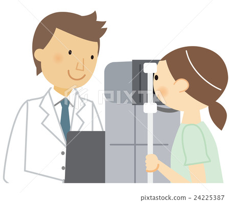 Fundus examination - Stock Illustration [24225387] - PIXTA