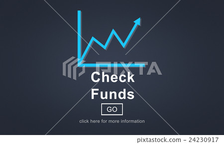 Check Funds Budget Analysis Business Data Finance Concept 24230917