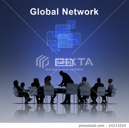 Global Network Internet Technology Online Connection Concept Global Network Internet Technology Online Connection Concept 24231034