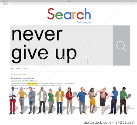 Never Give Up Keep Trying Restart Retry Concept Never Give Up Keep Trying Restart Retry Concept 24231188
