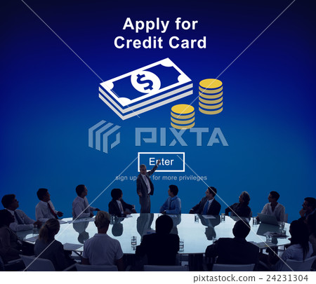 Apply for Credit Card Loan Payment Banking Concept Apply for Credit Card Loan Payment Banking Concept 24231304