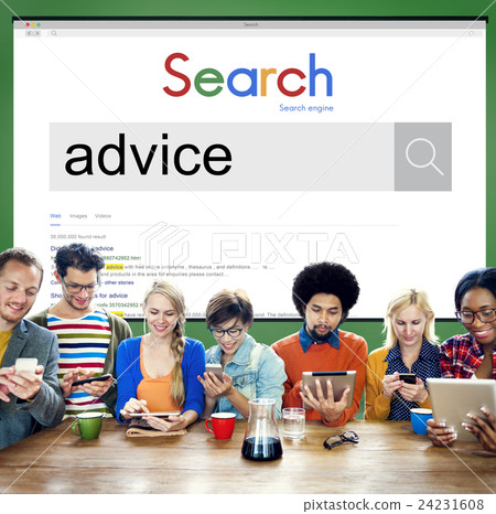 Advice Tips Consultation Guide Concept Advice Tips Consultation Guide Concept 24231608