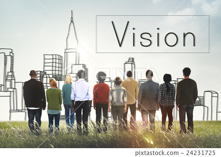 Vision Goals Building City Urban Concept 24231725