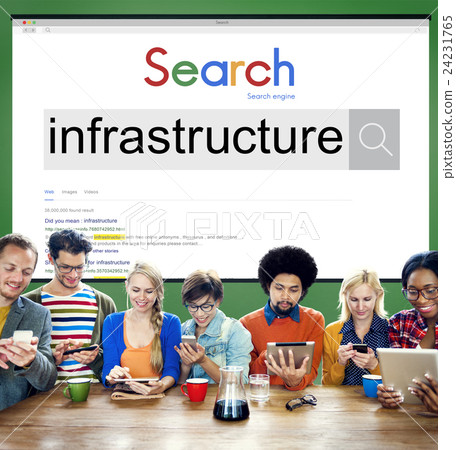 Infrastructure Enterprise Foundation Hardware Concept 24231765