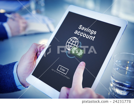 Savings Account Money Global Finance Concept 24231778