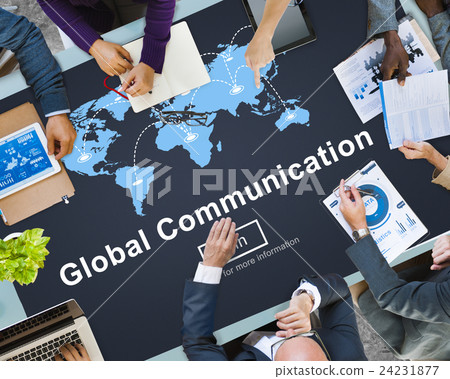 Global Communication Connection Conversation Concept Global Communication Connection Conversation Concept 24231877