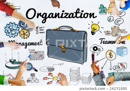 Organization Management Planning Commitment Concept Organization Management Planning Commitment Concept 24231880