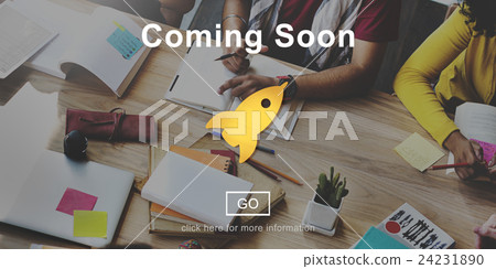 Coming Soon Start Ideas Website Rocket Concept 24231890
