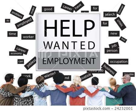 Help Wanted Employment Job Hiring Concept Help Wanted Employment Job Hiring Concept 24232001