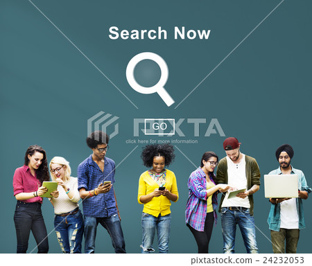 Search Now Exploration Discover Searching Finding Concept 24232053