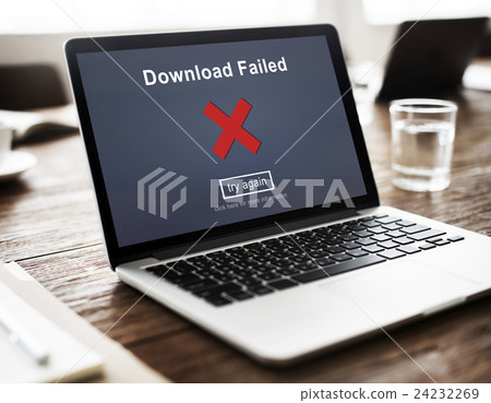 Crisscross Icon Download Failed Concept 24232269