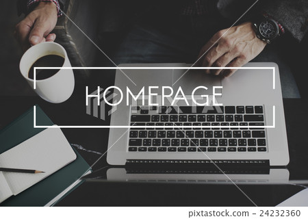 Homepage Web Site Domain Concept Homepage Web Site Domain Concept 24232360