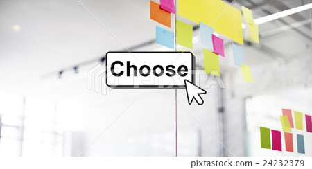 Click Choose Add Button Interface Concept Click Choose Add Button Interface Concept 24232379