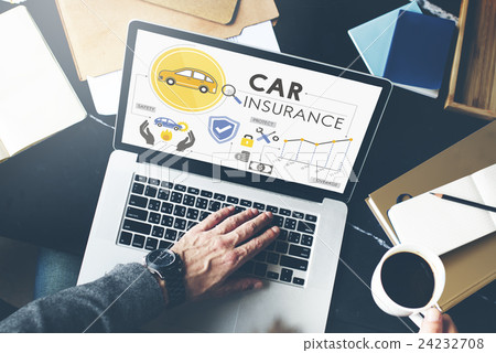 Car Insurance Policies Safety Coverage Concept Car Insurance Policies Safety Coverage Concept 24232708