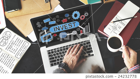 Invest Investment Business Economy Finance Concept Invest Investment Business Economy Finance Concept 24232778