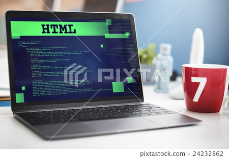 Html Programming Advanced Technology Web Concept 24232862