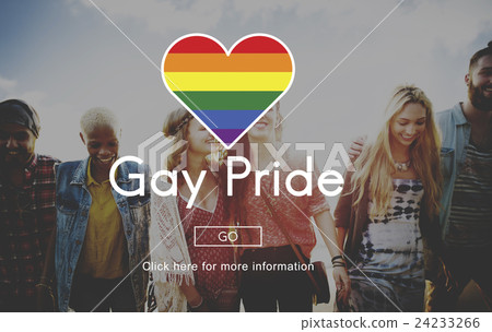 LGBT Equal Rights Rainbow Symbol Concept 24233266