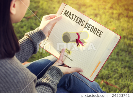 Master's Degree Knowledge Education Graduation Concept 24233741