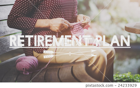 Retirement Plan Pension Insurance Life Concept Retirement Plan Pension Insurance Life Concept 24233929