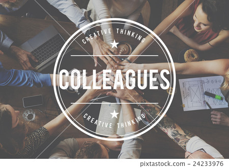 Collegurs Company Collaboration Associates Cooperation Concept 24233976