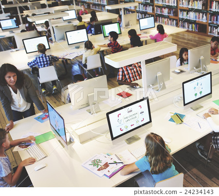 Study Studying Learn Learning Classroom Internet Concept 24234143
